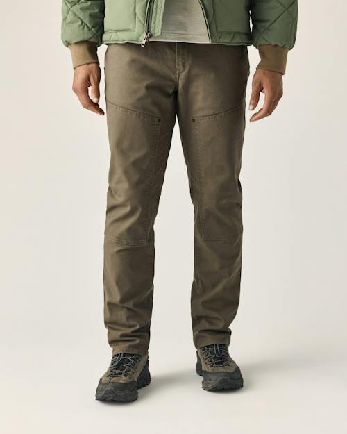 lifestyle image of Rover Double-Knee Work Pant - HB Straight