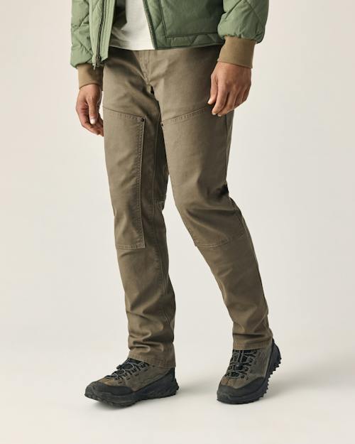 lifestyle image of Rover Double-Knee Work Pant - HB Straight