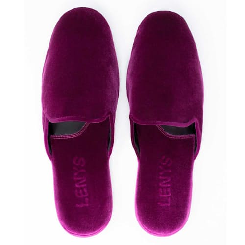 laydown image of Velvet Slipper