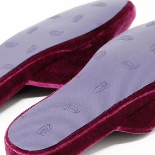 laydown image of Velvet Slipper