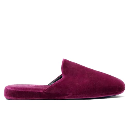 laydown image of Women's Velvet Slipper