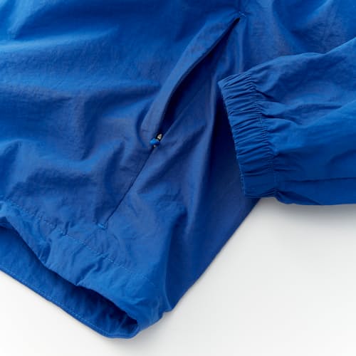 laydown image of Recycled Nylon Quarter Zip Pullover