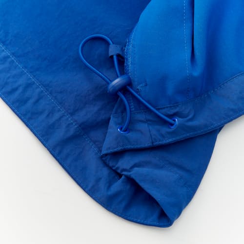 laydown image of Recycled Nylon Quarter Zip Pullover