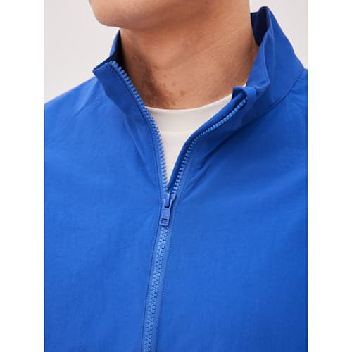 laydown image of Recycled Nylon Quarter Zip Pullover