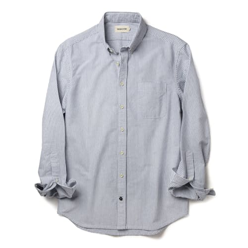 laydown image of The Jack Everyday Slim Oxford Shirt