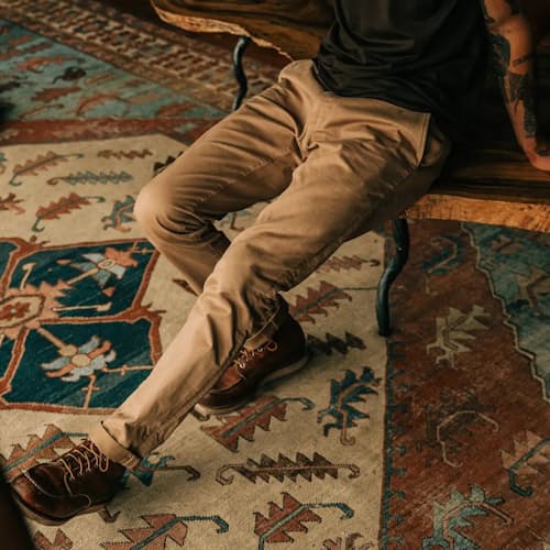 lifestyle image of The Slim Foundation Pant