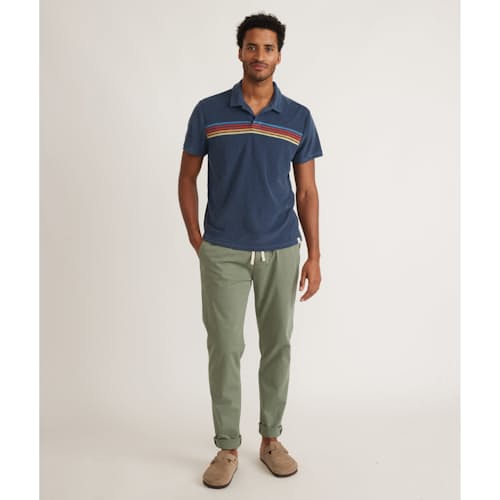 lifestyle image of Terry Out Polo