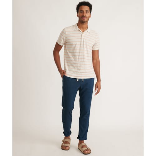 lifestyle image of Heavy Slub Polo