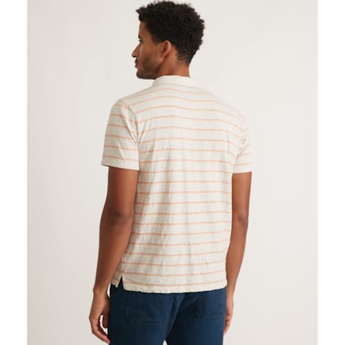 laydown image of Heavy Slub Polo