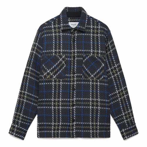 laydown image of Whiting Overshirt