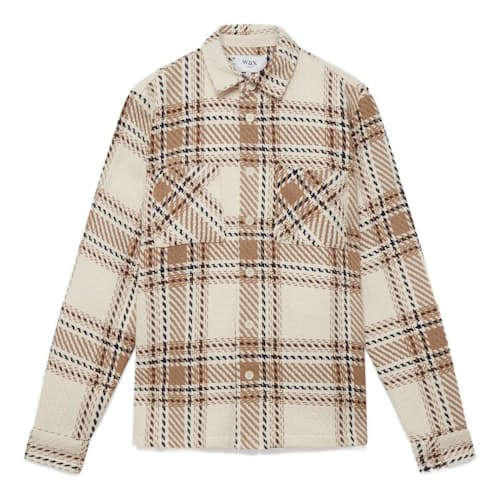 laydown image of Whiting Overshirt