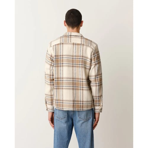laydown image of Whiting Overshirt