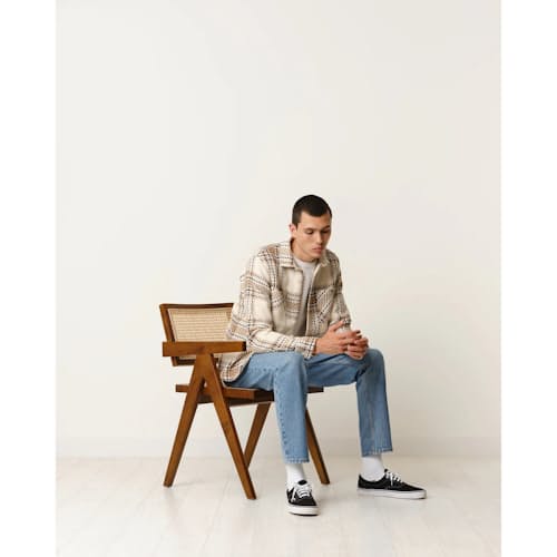laydown image of Whiting Overshirt