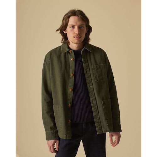 lifestyle image of Duck Dye Overshirt Jacket