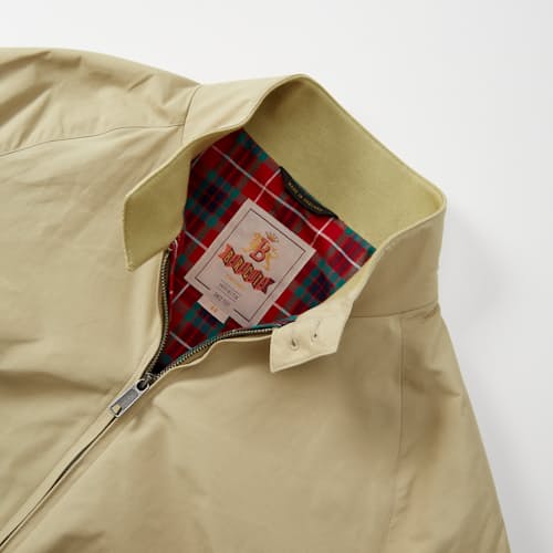 laydown detail image of G9 Harrington Jacket