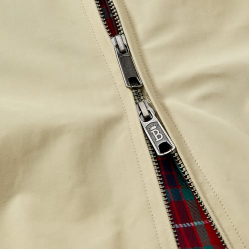 laydown detail image of G9 Harrington Jacket