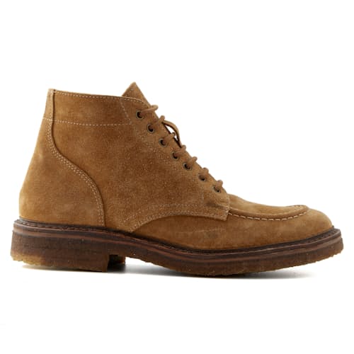 laydown image of Nuvoflex Suede Boot