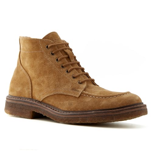 laydown image of Nuvoflex Suede Boot