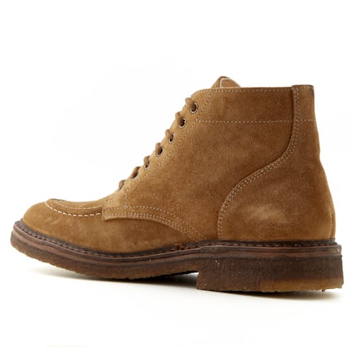 laydown image of Nuvoflex Suede Boot
