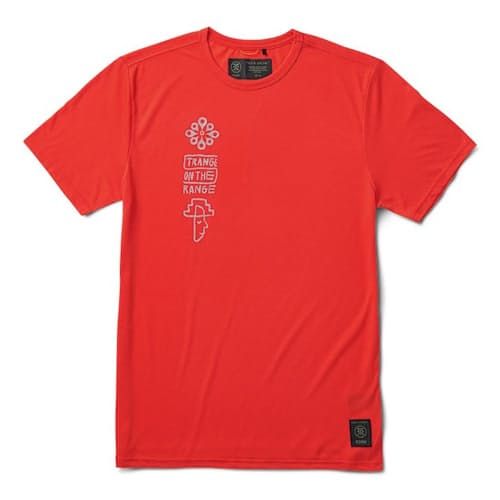 laydown image of Strange on the Range Run Amok T-Shirt