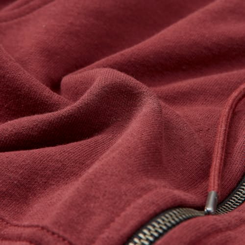 laydown image of 10-Year Full Zip Hoodie