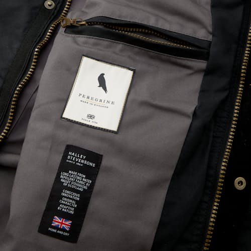 lifestyle image of Waxed Bexley Jacket