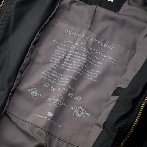 lifestyle image of Waxed Bexley Jacket
