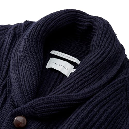 laydown image of Wilkinson Merino Wool Cardigan Sweater