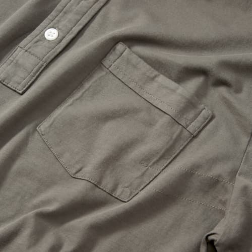 laydown detail image of Pensacola Long Sleeve Polo