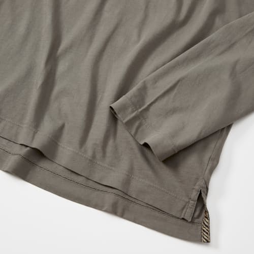 laydown detail image of Pensacola Long Sleeve Polo