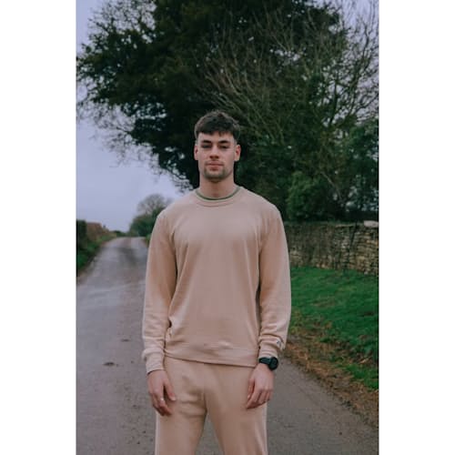 lifestyle image of Trackhouse French Terry Midweight Crew