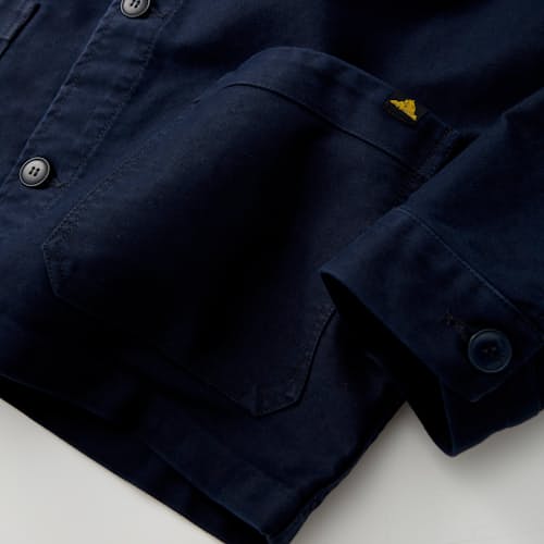 laydown detail image of French Moleskin Work Jacket