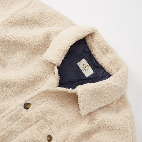 lifestyle image of Weston Sherpa Overshirt