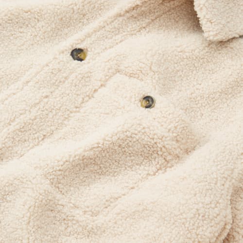 lifestyle image of Weston Sherpa Overshirt