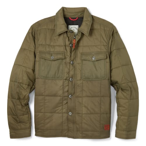 laydown image of Rogue Insulated Quilted Jacket