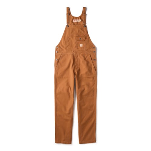 laydown image of Tatham Duck Canvas Overalls