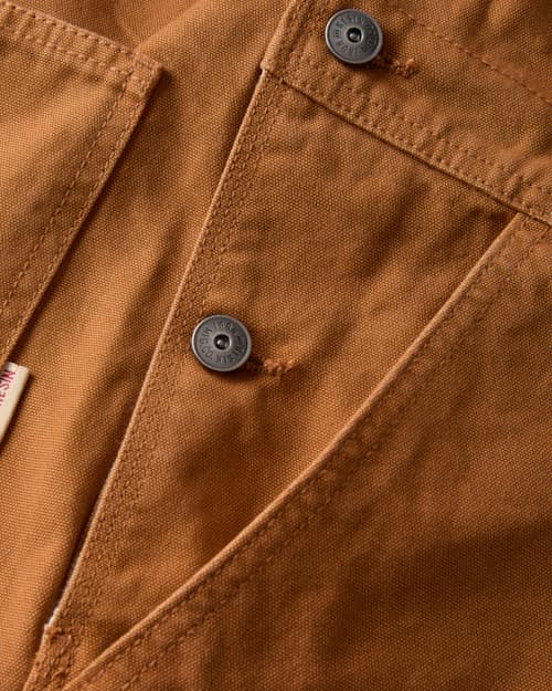 laydown detail image of Tatham Duck Canvas Overalls