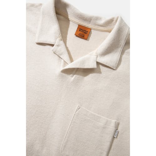 laydown image of Vintage Terry Polo