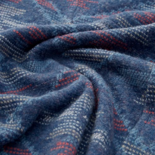 lifestyle image of Doug Good Feather Legend Sweater Flannel Shirt