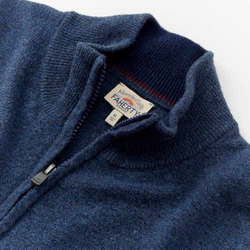 laydown detail image of Jackson Quarter Zip Sweater