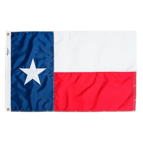 laydown image of Texas Flag Set