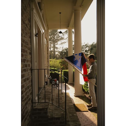 laydown image of Texas Flag Set