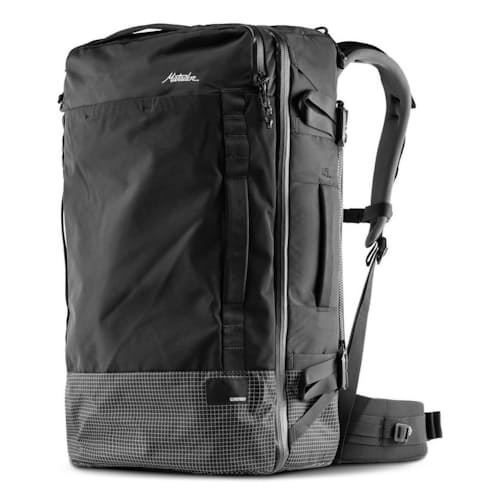laydown image of GlobeRider Travel Backpack - 45L