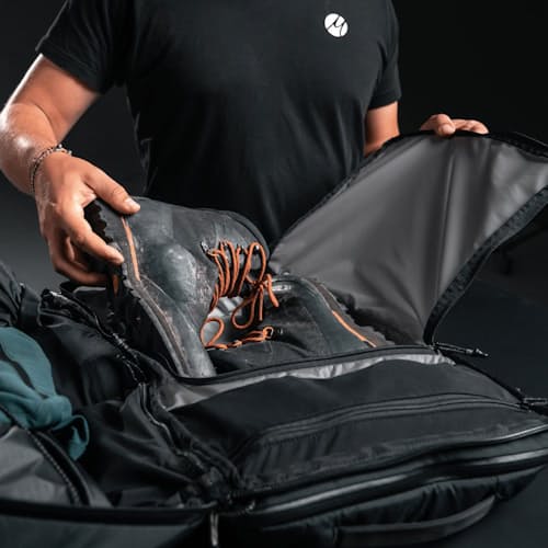 lifestyle image of GlobeRider Travel Backpack - 45L