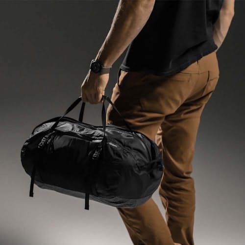 lifestyle image of Freefly Packable Duffel Bag - 30L