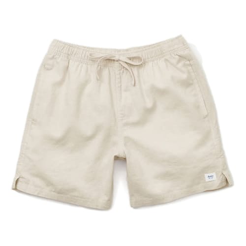 laydown image of Isaiah Cotton Linen Local Short - 7"