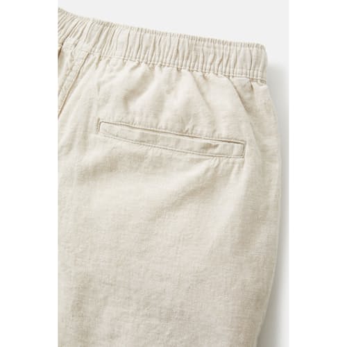 laydown detail image of Isaiah Cotton Linen Local Short - 7"