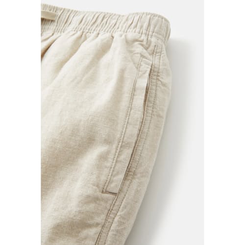 laydown detail image of Isaiah Cotton Linen Local Short - 7"