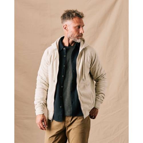 lifestyle image of 10-Year Full Zip Hoodie