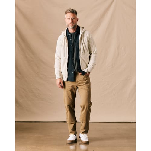 lifestyle image of 10-Year Full Zip Hoodie